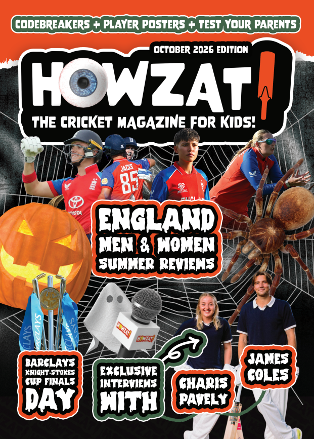 Keeping young fans engaged - Howzat October out now! 